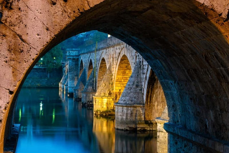 From Sarajevo: Višegrad, Andrićgrad, Šargan Train, Drvengrad - Andrićgrad, a stone town built from literature