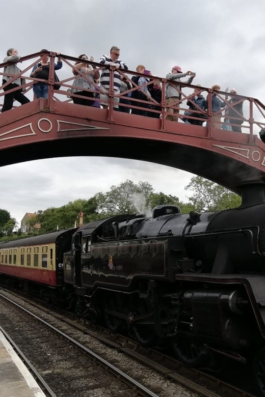 From York: Moors, Whitby, and the Yorkshire Steam Railway - Whitby: abbey views, Captain Cook, and lunch