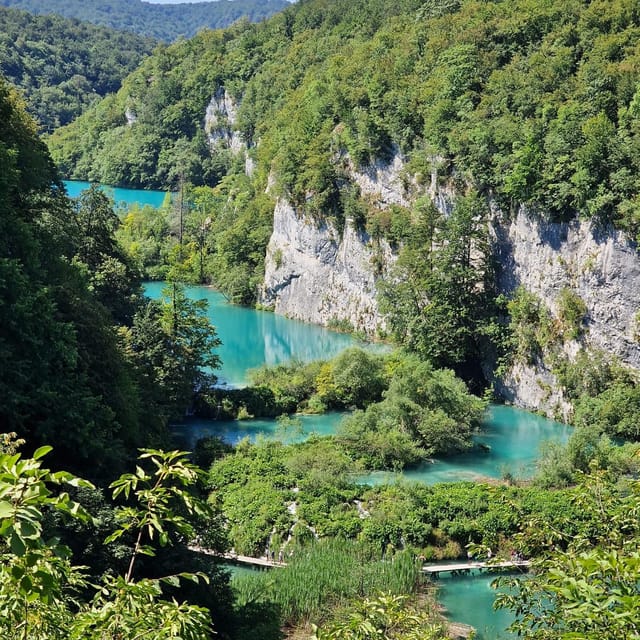From Zadar: Plitvice Lakes Guided Tour with Boat & Train - Starting in Zadar at 7:15 or 7:30
