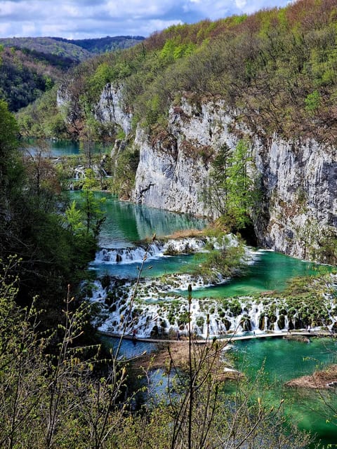 From Zadar: Plitvice Lakes Tour with Boat & Train Ride - The boardwalks, water, and forest views