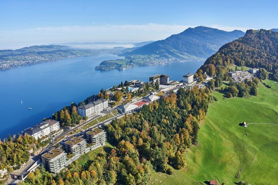 From Zurich: Funicular to Mt. Bürgenstock & Lake Lucerne - What the independent Bürgenstock section feels like