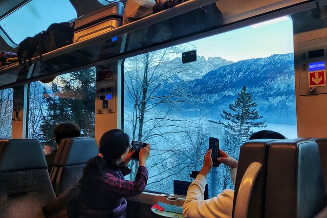 From Zurich: Premium Panoramic Train, Lucerne & Interlaken Alps - Lucerne in two hours: bridges, old streets, and lake views