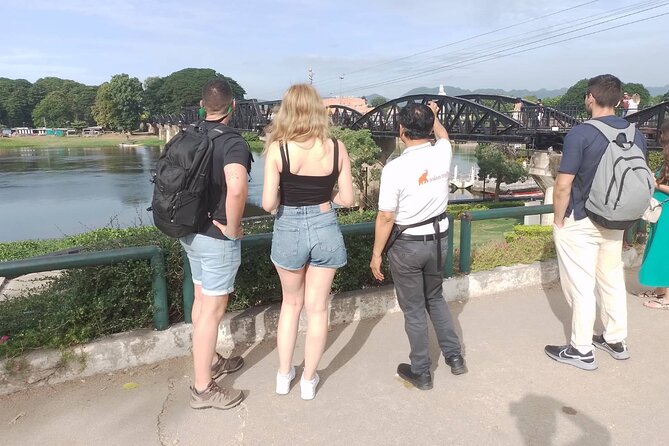 Full-Day Kanchanaburi River Kwai & Death Railway Private Tour - Reaching the River Khwae Bridge by boat