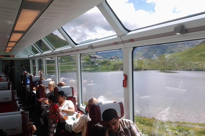 Glacier Express Panoramic Train Round Trip in one Day Private Tour from Bern - Oberalp Pass and the road toward Andermatt