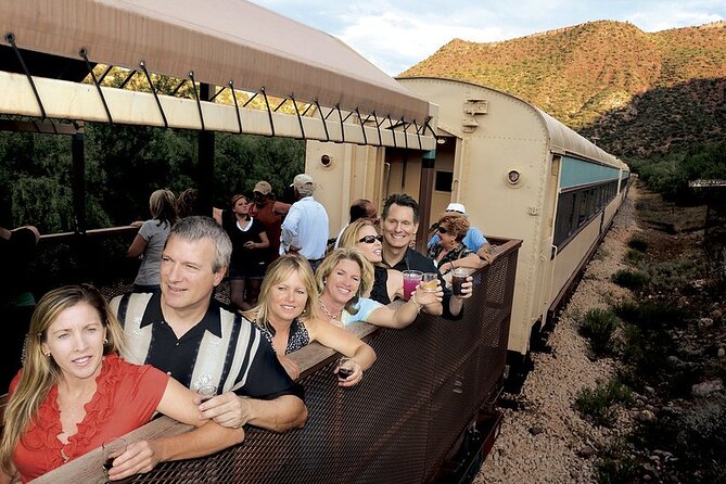 Grape Train Escape: Wine Tasting and Verde Canyon Railroad Adventure - First-class seating and the open-air car