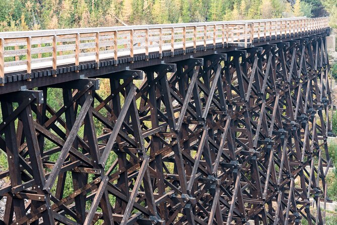 Guided Bike Tour on Historical Kettle Valley Railway at Myra Canyon & Wine Tour - What the 24-kilometre ride feels like