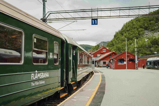 Guided tour to Viking Village, Nærøyfjorden Cruise & Flåm Railway - Meeting in Bergen before the 8 a.m. departure