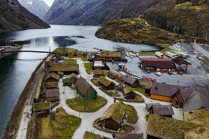 Guided tour to Viking Village, Nærøyfjorden Cruise & Flåm Railway - Gudvangen and the 45-minute Viking Village visit