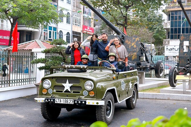 Hanoi Jeep Tour: Red River Countryside+ Backstreet+ Train-street - Hidden Gem Café and the Included Vietnamese Meal