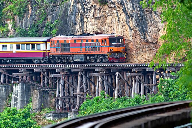 Historic Kanchanaburi:Train, Boat, Skywalk from Bangkok(No Lunch) - Key points at a glance