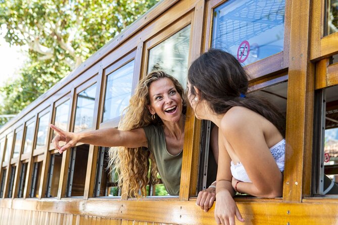 Island Tour with Train Tram Boat and Bus from Cala Millor - The coastal boat changes the whole perspective