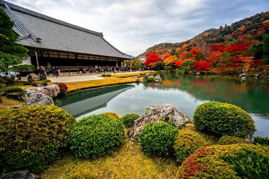 Kyoto: Arashiyama Tour with optional Sagano Romantic Train - Togetsukyo Bridge and Arashiyama Park