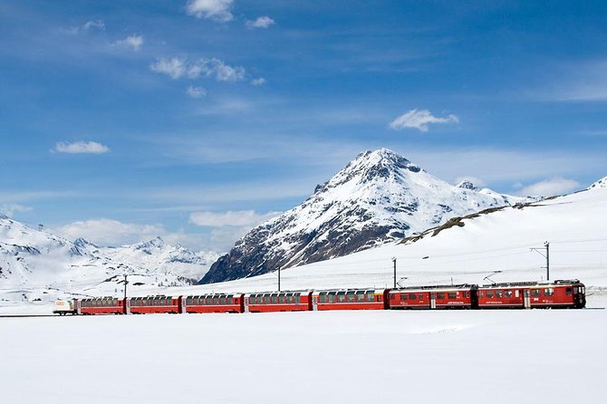 Lake Como Cruise, St. Moritz & Bernina Red Train Tour from Milan - One long day from Milan to the Alps