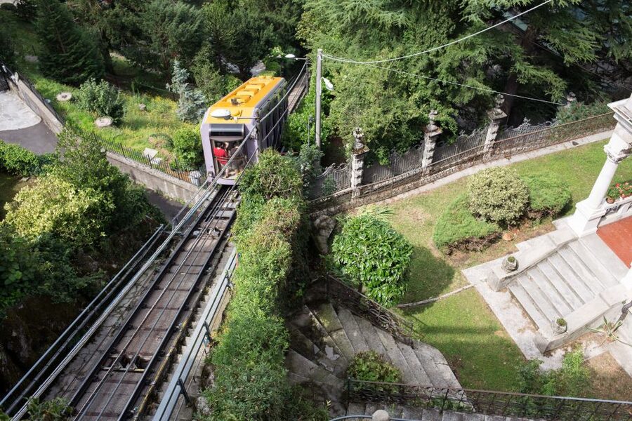 Lake Como: Easy Mountain Trek with Funicular & Boat Ride - Brunate and the first mountain views