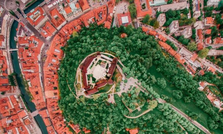 Ljubljana: Castle Entry Ticket with Optional Funicular Ride - Chapel of St George and the older castle remains