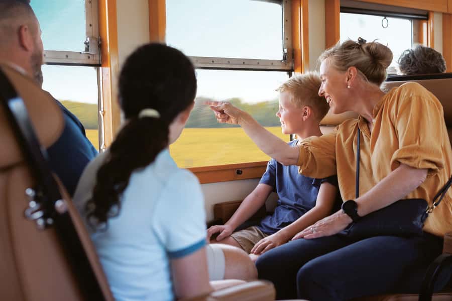 Longreach: Great Darr River Rail Run Outback Rail Adventure - The return ride to Longreach