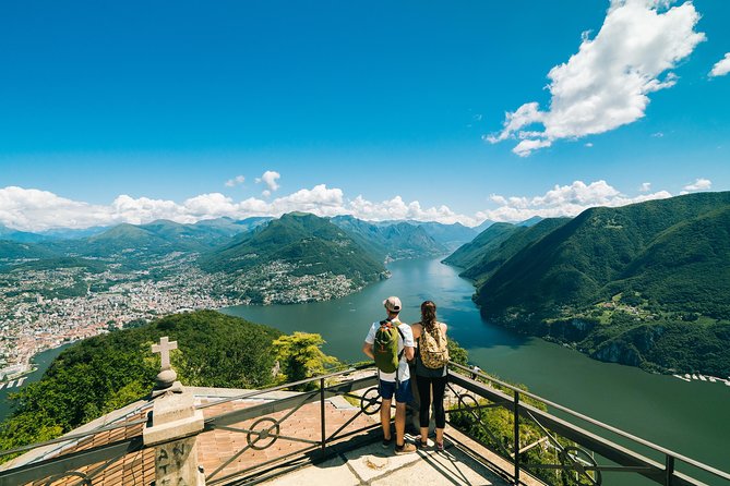 Lugano Region Guided Excursion from Lugano to Monte San Salvatore by funicular - Monte San Salvatore and the big view