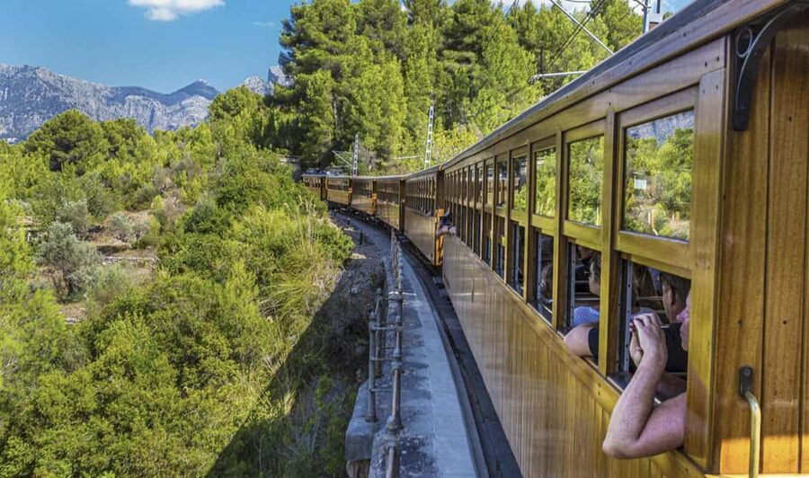 Mallorca Island Tour with Boat, Train, Tram and Bus - Lluc Monastery: a quiet first stop