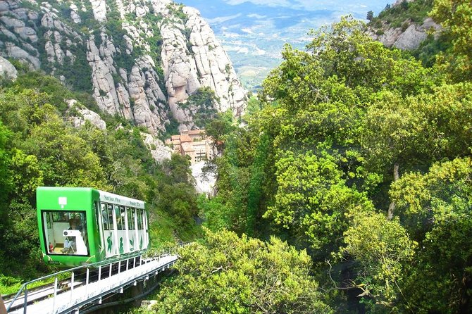 Marvellous Montserrat Private Day Tour : Train & Cable-car tickets Included - Riding the cable car into Montserrat