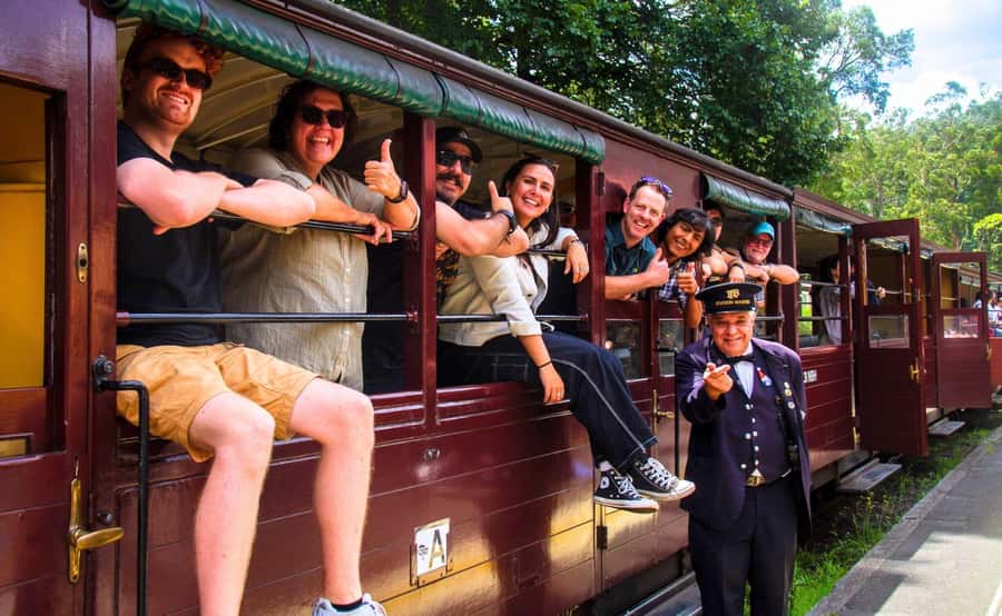Melbourne: Half-Day Puffing Billy Steam Train Experience - Belgrave Station and the start of the railway ride