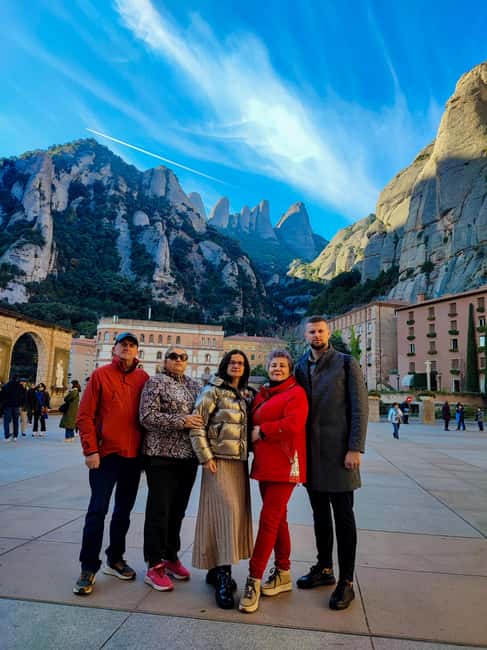 Montserrat Small Group Tour with Train and Cable Car - Rising above the mountain by cable car