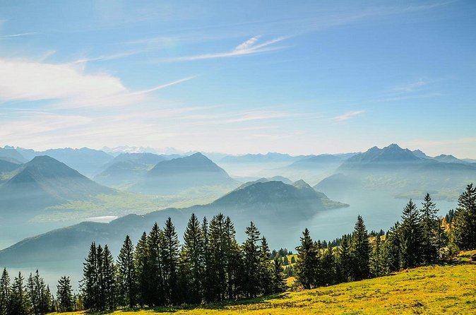 Mount Rigi Tour from Lucerne Historic Train and Boat Ride - Down to Vitznau and across Lake Lucerne