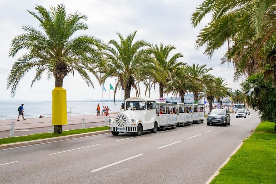 Nice: A gentle ride on a small electric train with panoramic views - A small electric train with a big Nice view