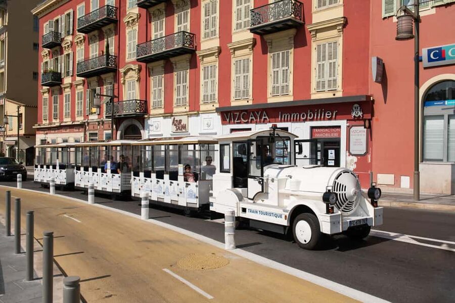 Nice: A gentle ride on a small electric train with panoramic views - Through Nice’s older streets
