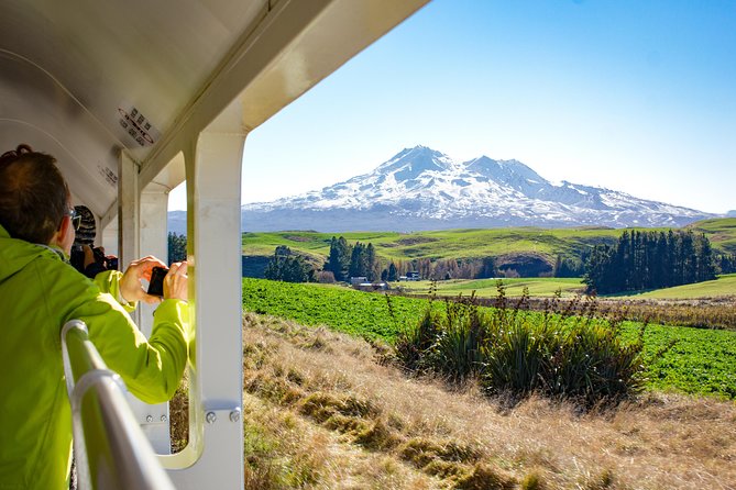 Northern Explorer Train Journey from Wellington to Auckland - The Raurimu Spiral and National Park country