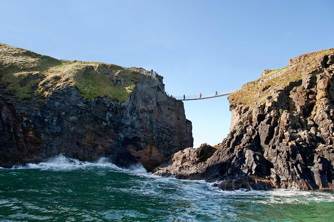 Northern Ireland Including Giant's Causeway Rail Tour from Dublin - Dunluce Castle, a ten-minute glimpse