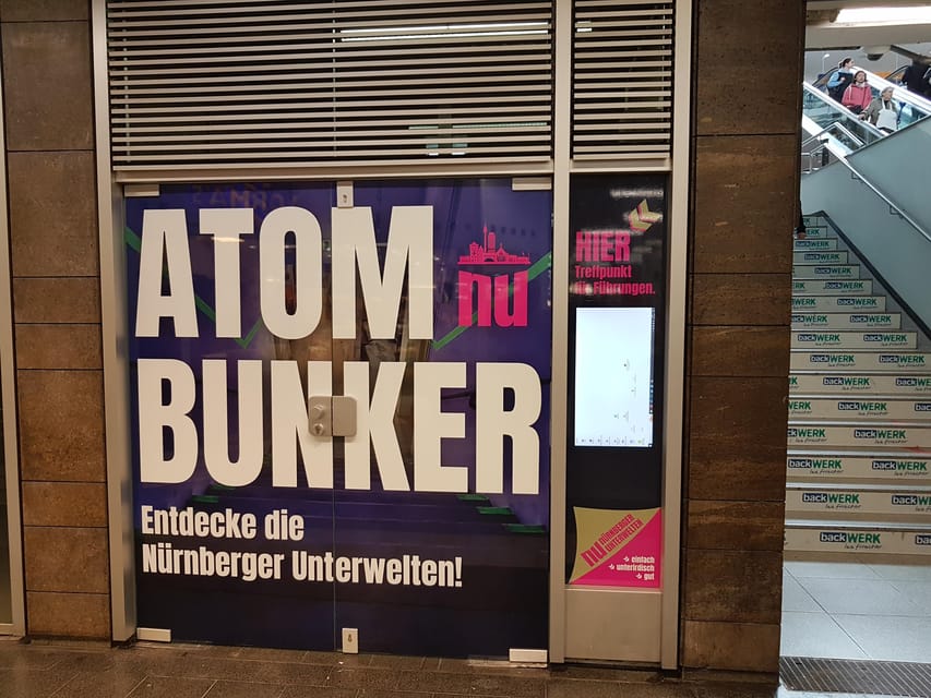 Nuremberg: Nuclear Bunker in Main Railway Station - Key points to know before you go