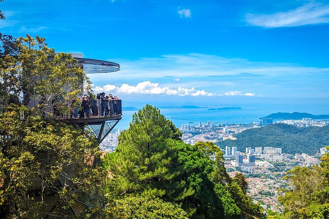 Penang City & temple Tour with Penang Hill Train Fast Lane Ticket - Penang Hill gives the day its big view