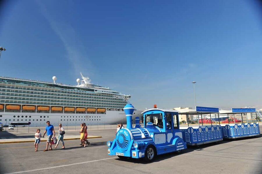 Piraeus City tour hop on hop off mini train - What the Piraeus Fun Train actually offers