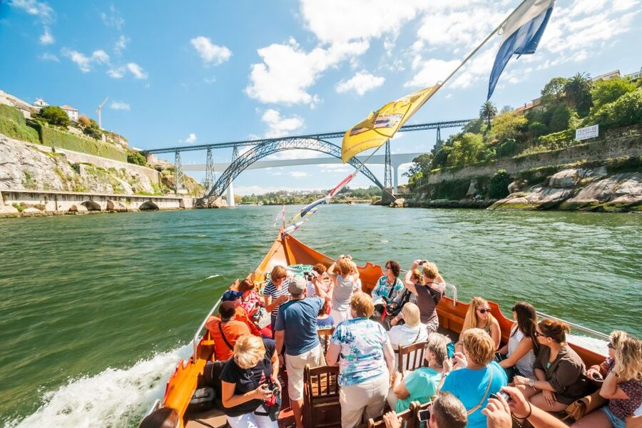 Porto: City Train Tour, River Cruise & Wine Cellar - The return ride and your time between activities