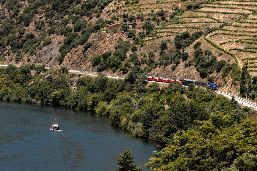 Porto: Douro Valley Full-Day Boat, Train, and Lunch Tour - Starting near Trindade and heading inland
