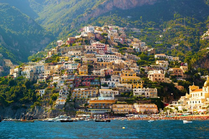 Positano & Amalfi Small Group Boat Tour from Rome with Fast Train - Amalfi for one to two hours