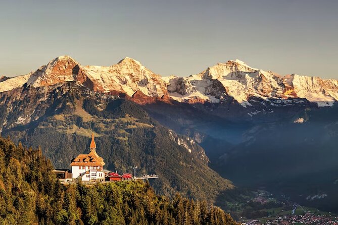 Premium Panoramic Train, Lucerne Old Town and Interlaken Tour - The return route needs one quick clarification