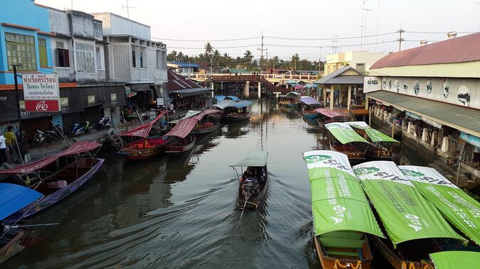 Private Excursion to Maeklong Railway & Amphawa Floating Markets - Amphawa Floating Market from the river