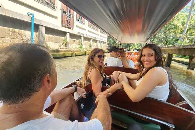 Private Floating Market and Maeklong Railway Tour from Bangkok - Wat Bang Kung and the banyan-covered chapel