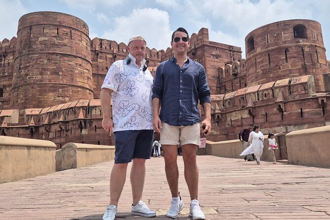 Private Full-Day Agra and Taj Mahal Tour by High-Speed Train with Meals - Agra Fort and the Mughal seat of power
