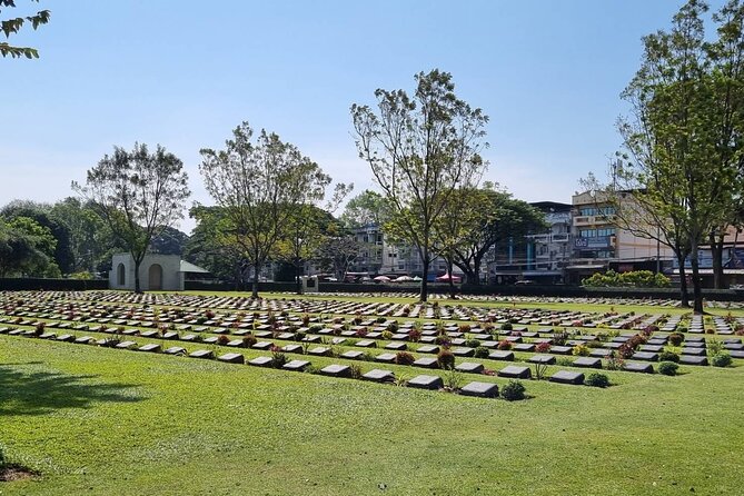 Private Kanchanaburi Ancient Death Railway Day Tour from Bangkok - Paying respects at Kanchanaburi War Cemetery