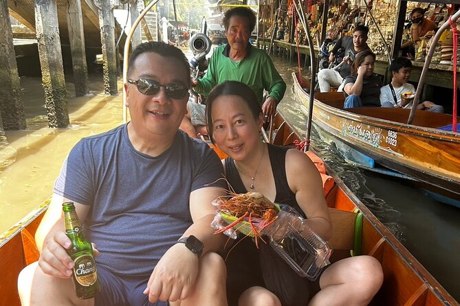 Private Tour Maeklong Railway and Damnoen Saduak Floating Market - Ban Ka Long and the salt fields before the train ride