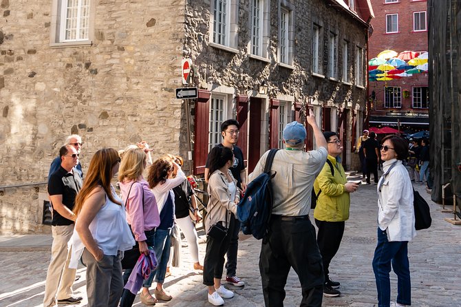 Private Walking Tour of Old Quebec with Funicular - Walking through the walls and historic center