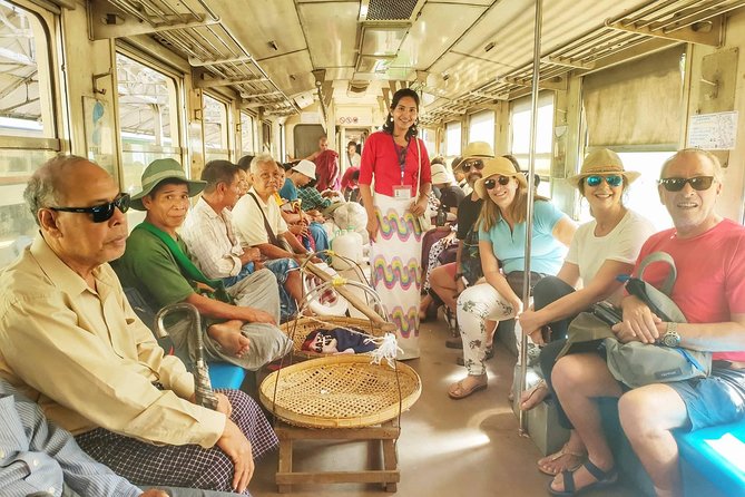 Private Yangon Day Tour with Circular Train - Boarding the Yangon Circular Train at Kyi Myin Dine