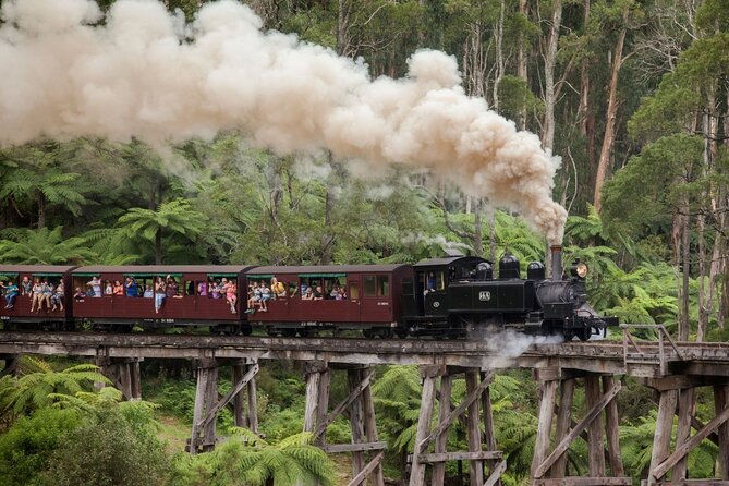 Puffing Billy Steam Train Experience - Boarding the historic train at Belgrave