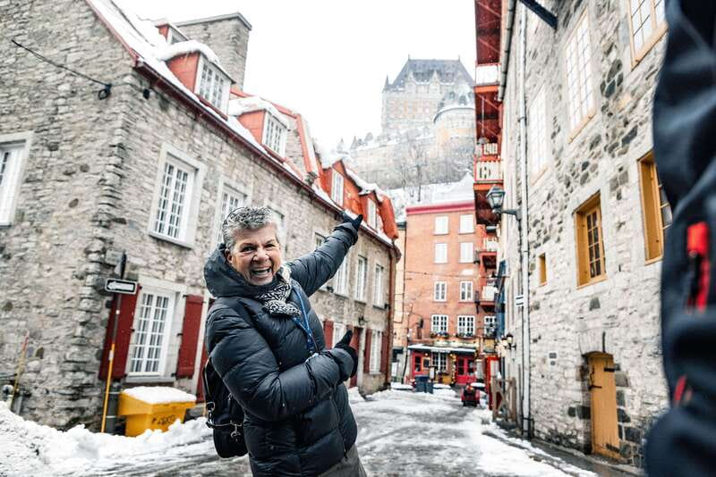 Quebec City: Old Quebec Classic Walking Tour with Funicular - The funicular ride and the move to Upper Town