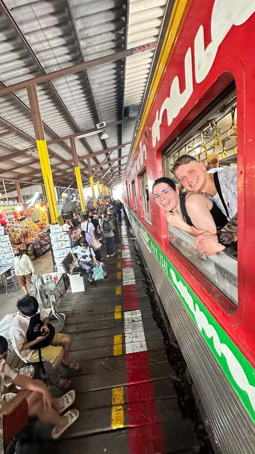 Railway to Waterway: Exploring Railway and Floating Market - Damnoen Saduak from a classic rowing boat