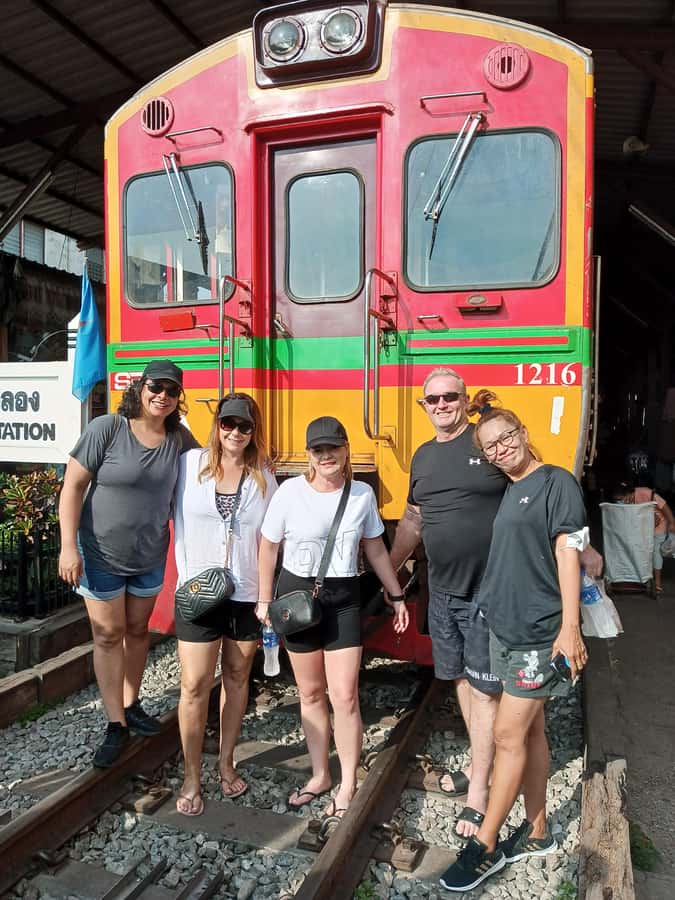 Railway to Waterway: Exploring Railway and Floating Market - Who will enjoy this day most