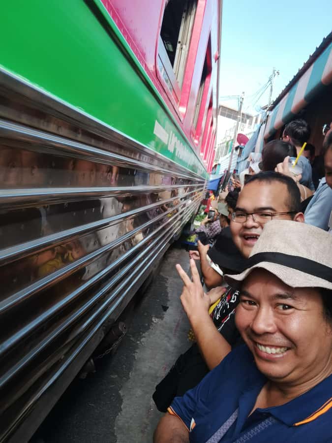 Railway to Waterway: Exploring Railway and Floating Market - The two-hour van ride from Bangkok