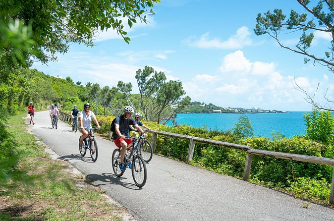 Railway Trail Bike and Beach Tour in Bermuda - Fort Scaur and the best viewpoint
